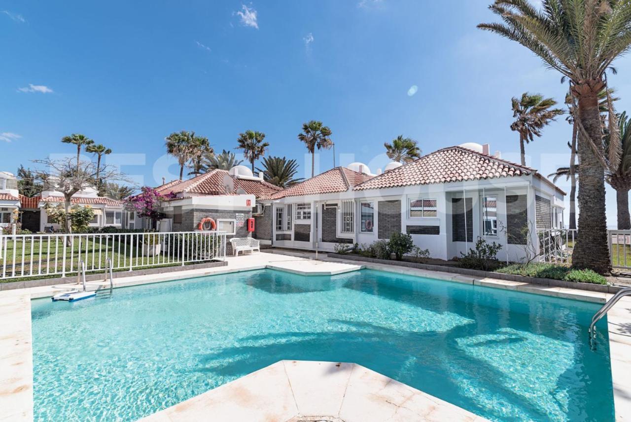 Stunning Bungalow At The Sand Dunes Of Maspalomas ปลายา เดล อิงเกลส ภายนอก รูปภาพ