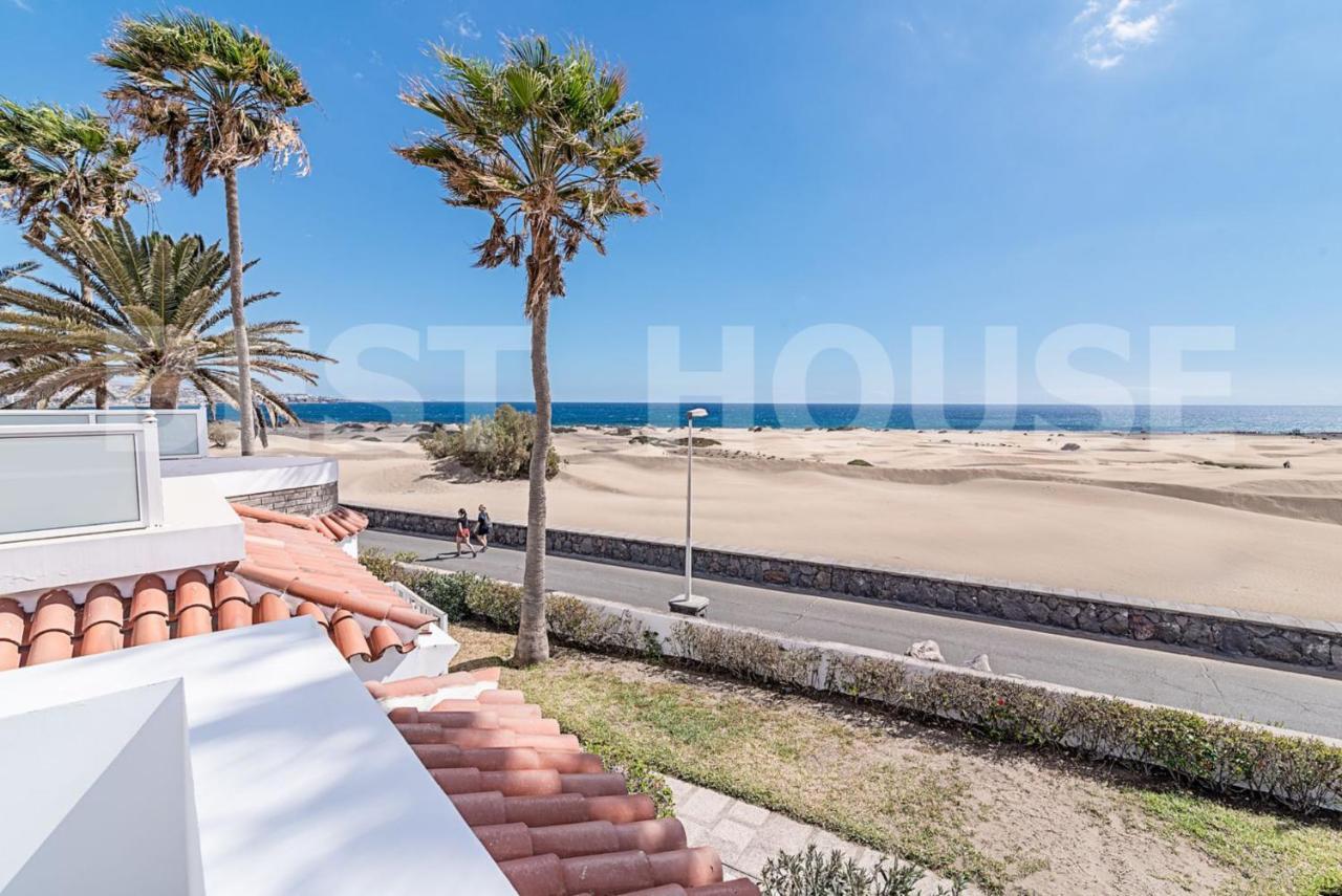 Stunning Bungalow At The Sand Dunes Of Maspalomas ปลายา เดล อิงเกลส ภายนอก รูปภาพ