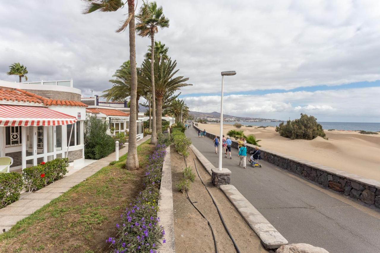 Stunning Bungalow At The Sand Dunes Of Maspalomas ปลายา เดล อิงเกลส ภายนอก รูปภาพ